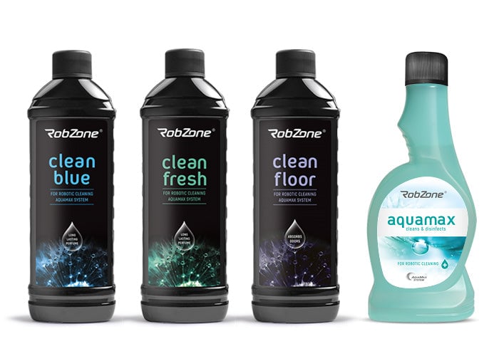 Aquamax illatos mosószerek és fertőtlenítőszerek szettje, 4 db × 500 ml